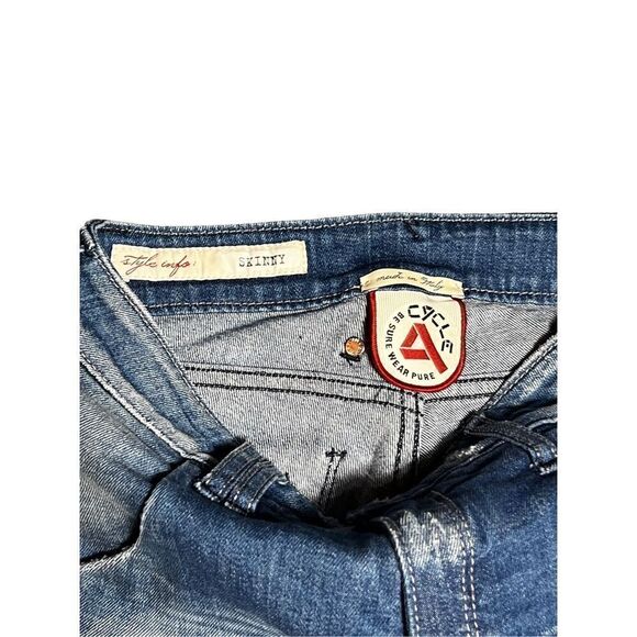 Cycle Denim a skinny Jeans Made in Italy Size 24 - Picture 4 of 4